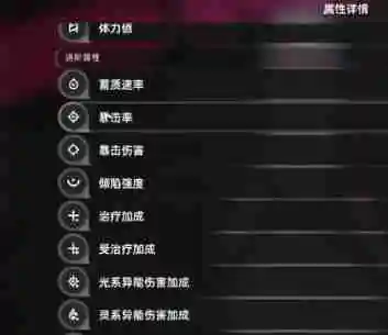 异环角色属性有哪些 角色属性介绍