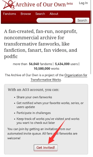 ao3镜像官网链接 ao3镜像链接入口