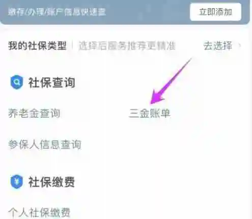 如何查看社保累计交了多少年 三步查看三金账单