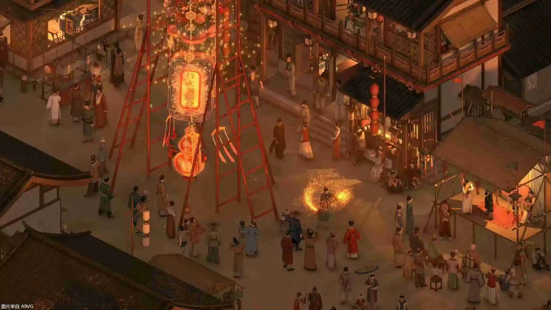 中国古代背景开放世界RPG《烽火与炊烟》第二支实机PV