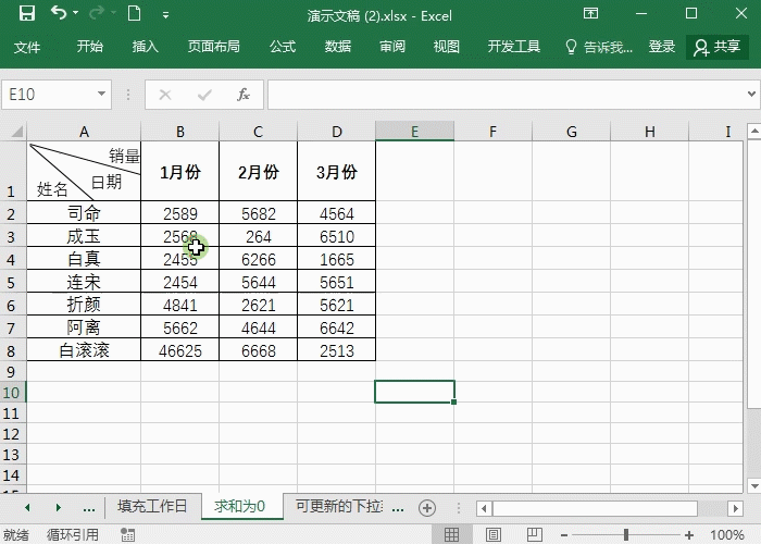 Excel一键完成工作，多亏这几个技巧