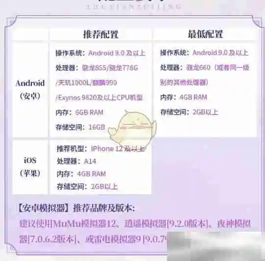 《铸仙之境》配置要求一览