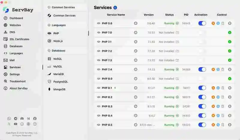 本地开发之战：ServBay 与 MAMP