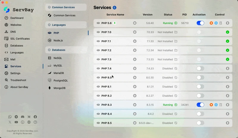 本地开发之战：ServBay 与 MAMP