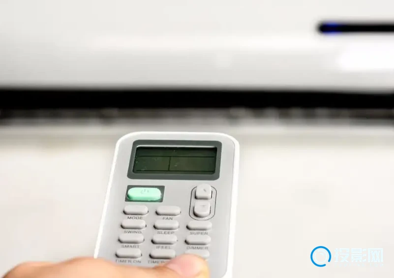 空调遥控器按了出现一堆东西
