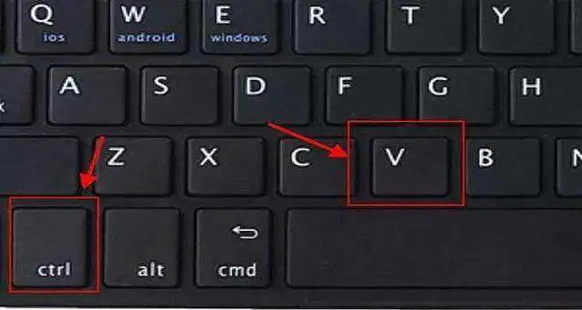 复制快捷键ctrl加什么复制粘贴