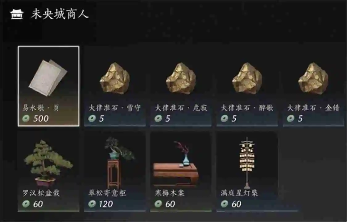 《燕云十六声》全商人位置一览