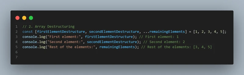 JavaScript Spread 和 Rest 运算符 – 通过代码示例进行解释