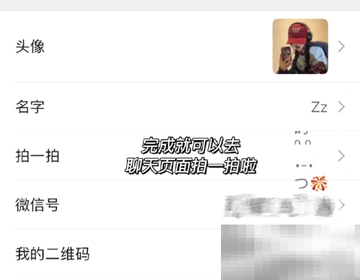 《微信》拍一拍小动物文字图案分享