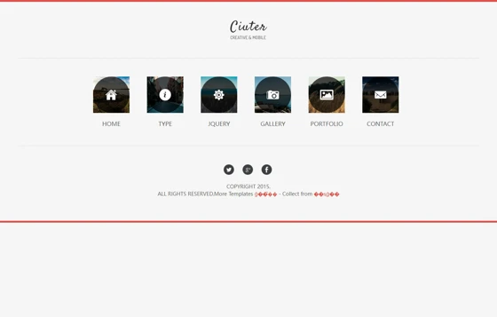 Mobile App手机框架html5模板下载