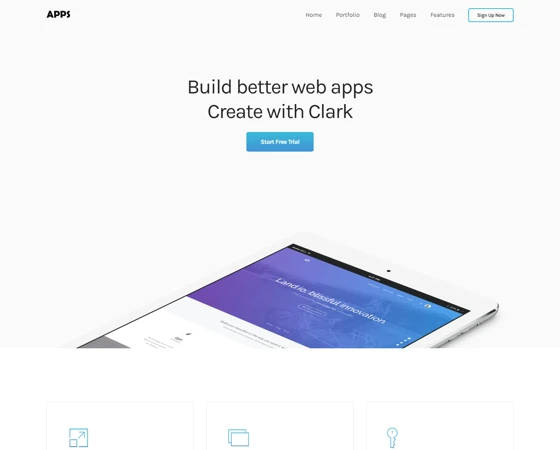 Build web apps 开发公司官网模板