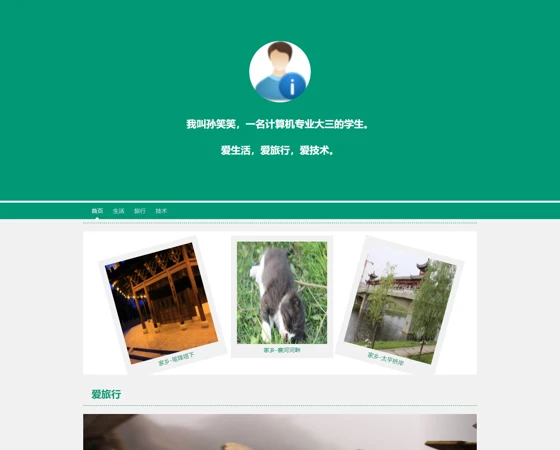 毕业设计作业网站模板下载