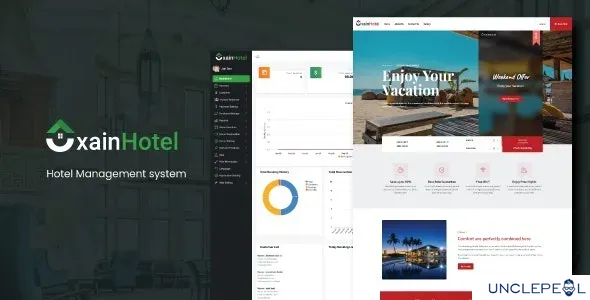 Xain - Hotel Management System + Website 2.5 NULLED