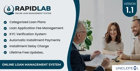 RapidLab - Online Loan Management System 1.1 NULLED
