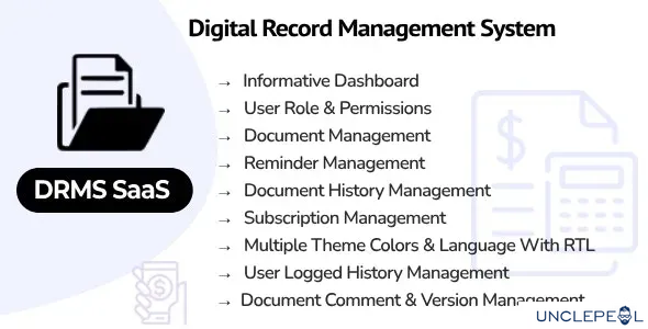 DRMS SaaS - Digital Record Management System 1.1