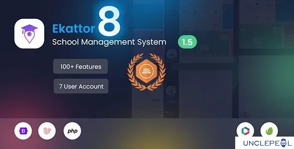 Ekattor 8 School Management System (SAAS) by Creativeitem 1.7 NULLED