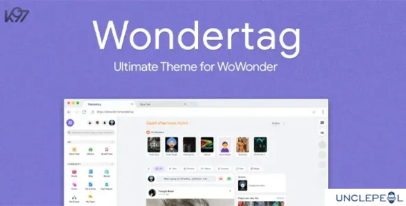 Wondertag - The Ultimate WoWonder Theme Themelated v2.8.3