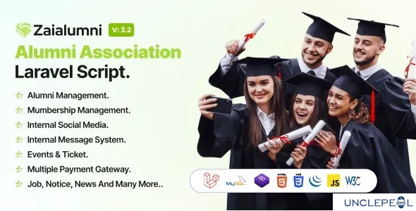 Zaialumni - Alumni Association Laravel Script 3.1 NULLED