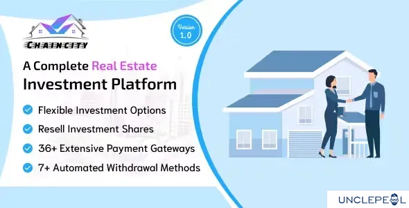 ChainCity - A Complete Real Estate Investment Platform 1.0 NULLED