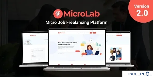 MicroLab - Micro Job Freelancing Platform by ViserLab 2.0 NULLED