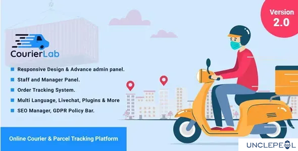 CourierLab - Online Courier And Parcel Tracking Platform 1.1 NULLED