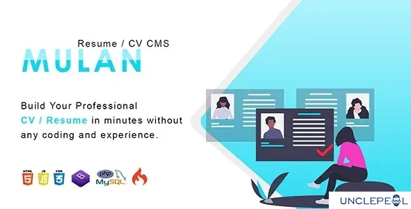 Mulan - Resume / CV CMS 2.4