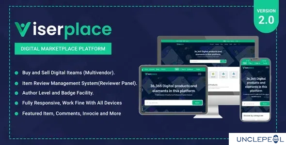 ViserPlace - Digital Marketplace Platform by ViserLab 2.1 NULLED