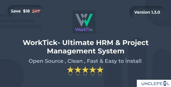 WorkTick - HRM & Project Management 1.3.0