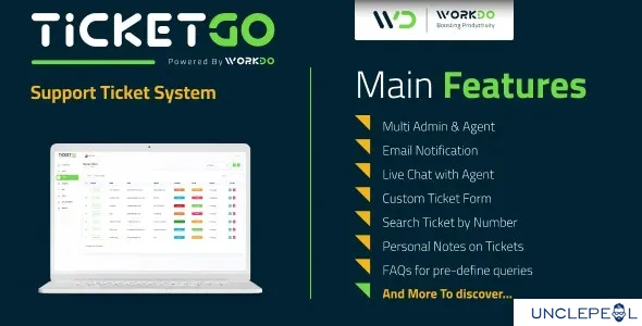 TicketGo - Support Ticket System Script 4.0 NULLED