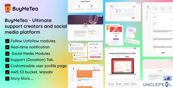 BuyMeTea - The best way for creators and artists to accept support and membership from their fans. 1.5