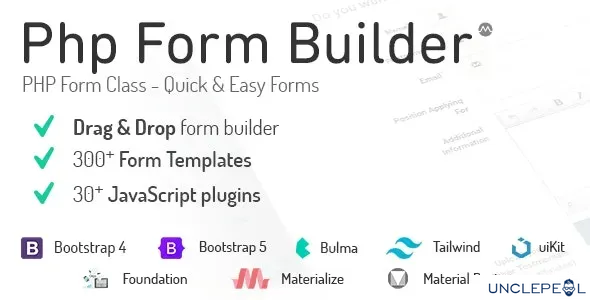 PHP Form Builder - Advanced HTML forms generator with Drag & Drop 5.3 NULLED