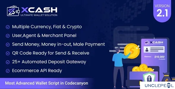 Xcash - Ultimate Wallet Solution (ViserLab) 2.2 NULLED