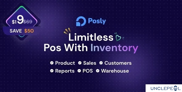 Posly - Pos with inventory Management System 1.0