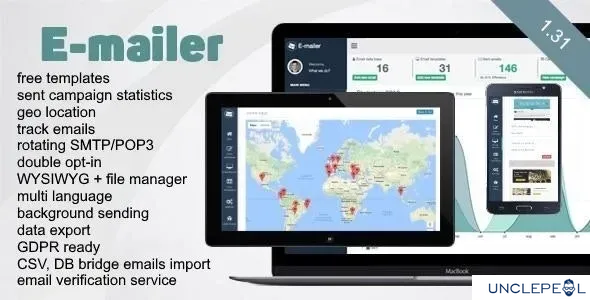 E-mailer - newsletter & mailing system 1.31 NULLED