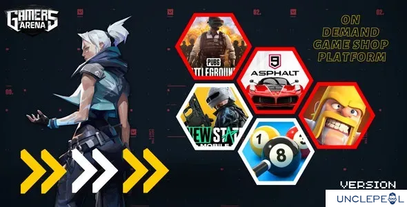 Gamers Arena - Digital Online Game Store, Game Top Up , Voucher & Gamer ID Selling Tools Php 2.0 NULLED
