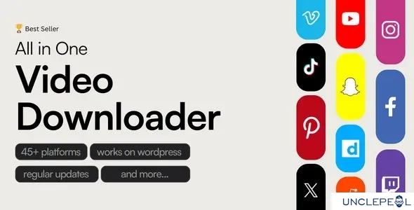 All in One Video Downloader Script by NicheOffice 2.14.1 NULLED