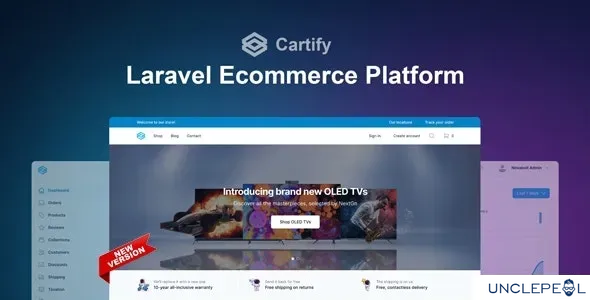 Cartify - Laravel Ecommerce Platform with Tailwind CSS 2.1.0 NULLED