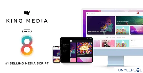 King Media - Viral News Video Magazine System 8.2 NULLED