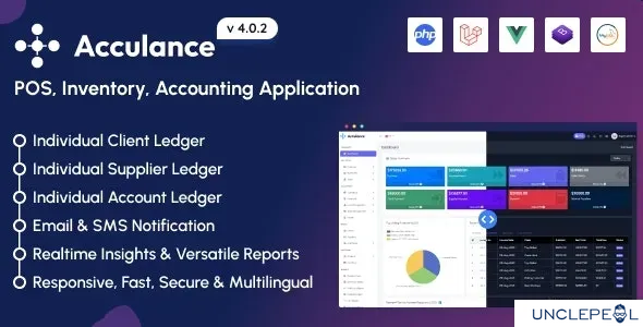 Acculance - Ultimate Sales, Inventory, Accounting Management PHP System 4.0.2 NULLED