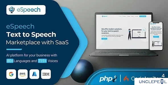 eSpeech - Text to Speech Marketplace SaaS 1.4.3