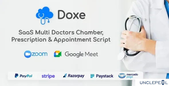 Doxe - SaaS Doctors Chamber, Prescription & Appointment System 2.0 NULLED