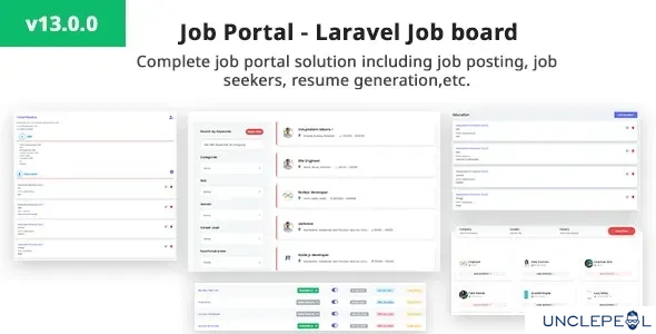 Job Portal - Laravel Job Board - Job Portal System - PHP Job System 14.0.0