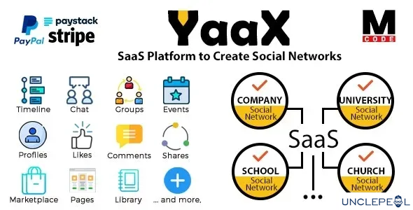 YaaX - SaaS Platform to Create Social Networks 1.4