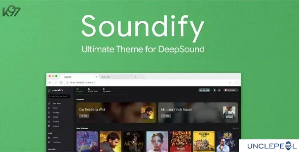 Soundify - The Ultimate DeepSound Theme Download 1.5.2