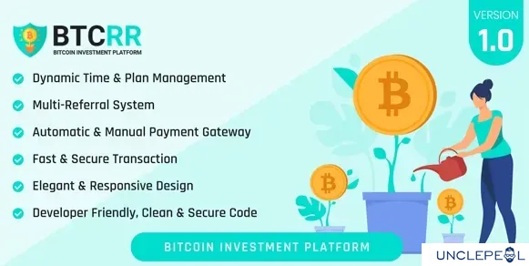 btcRR - Bitcoin Investment Platform 1.0 NULLED