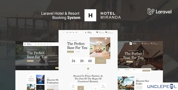 Miranda - Laravel Hotel & Resort Multilingual Booking System 1.37.3 NULLED