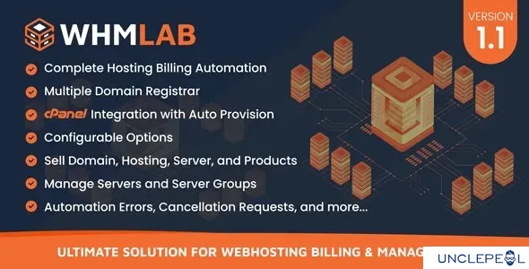 WHMLab - Ultimate Solution For WebHosting Billing And Management 1.2 NULLED