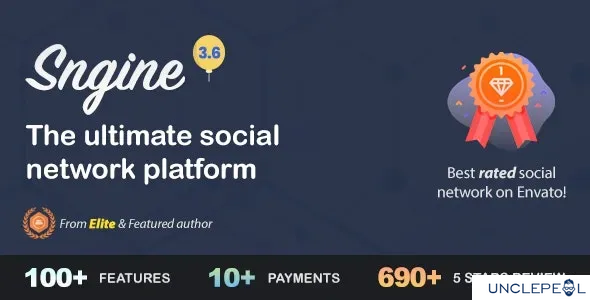 Sngine - Ultimate PHP Social Network Platform by Zamblek 3.11.1 NULLED