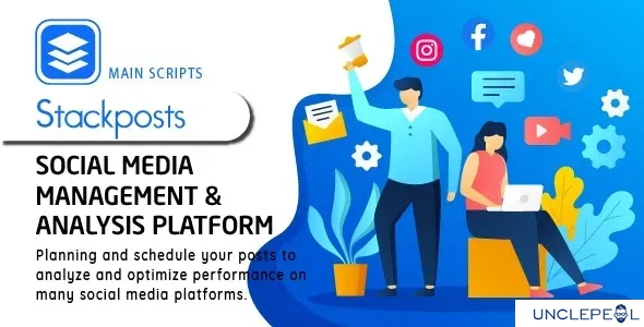 Stackposts - Social Marketing Tool stackcode 8.0.8 NULLED Extended
