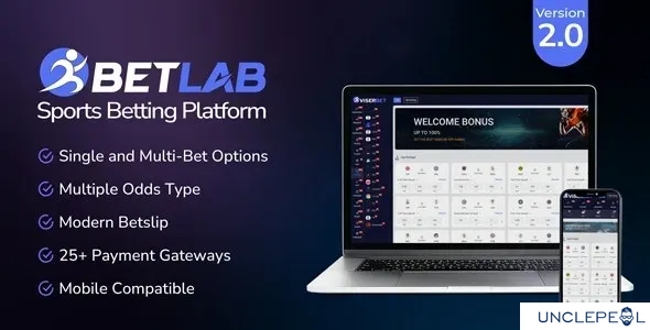 BetLab - Sports Betting Platform Premium 2.0 NULLED
